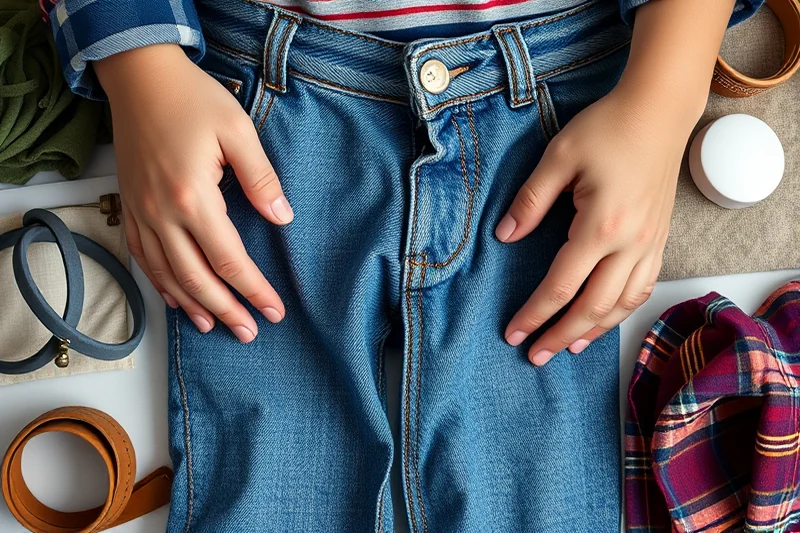 homemade jeans for tall kids with long inseams — Homemade Jeans For Tall Kids With Long Inseams (the finished result)